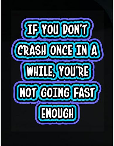 AttireOutfit If You Dont Crash Snowmobile Biker - Sticker