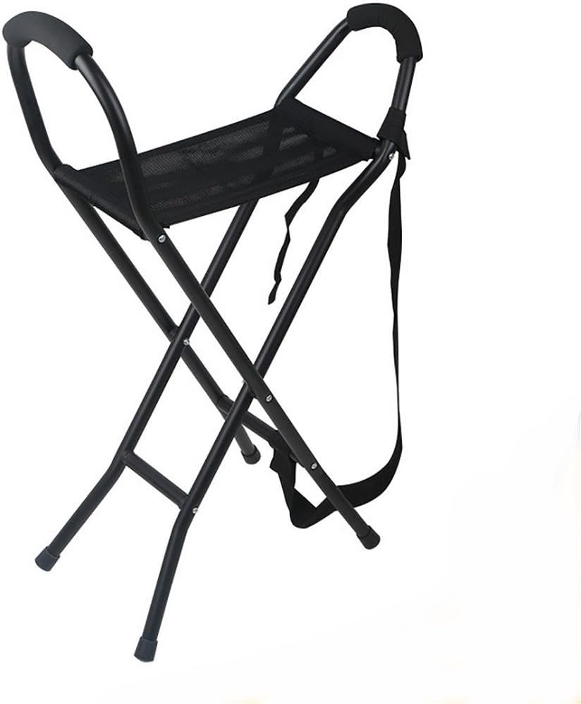 G&M Walking Stick Stool four Feet old Aluminum Lightweight four-Foot Cane Stool Folding Canes, Cane Chairs