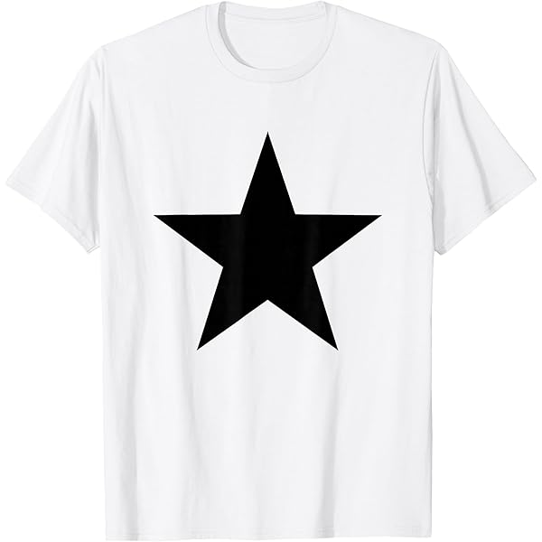 Amazon.com: Black Star T-Shirt Blackstar T-Shirt : Clothing, Shoes