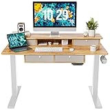 FEZIBO Sturdy Height Adjustable Electric Standing