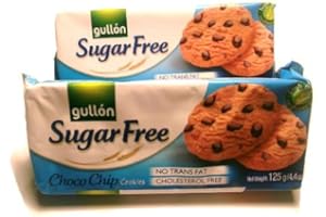 Gullon Sugar Free Choco Chip Cookies - 2 Packs (2 Pack)