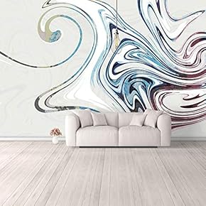 Wall Mural Beautiful Marble Pattern Abstract Texture Removable Self-Adhesive Large Wallpaper - 66x96 inches