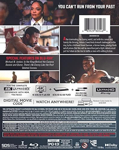 Amazon Prime Creed Watch Full Movie Creed III (4K Ultra HD Blu-ray