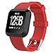 Versa 2 Kids Watch Band, SAMMID Classic 5.5-7.1 inch Comfortable Soft Silicone Bands for Fitbit Versa/Versa 2/Versa Lite Wrist Strap for Kid Woman Man(A04)thumb 1