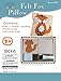 Sew and Stuff Kit. Felt Fox Pillow Ideal Kids Craft Kit Includes all Supplies. Fun Activity. Ages 5-12. All Inclusive Arts and Crafts, Woodland Animal Fox w/ Vibrant Colors Ideal Rainy Day Activity