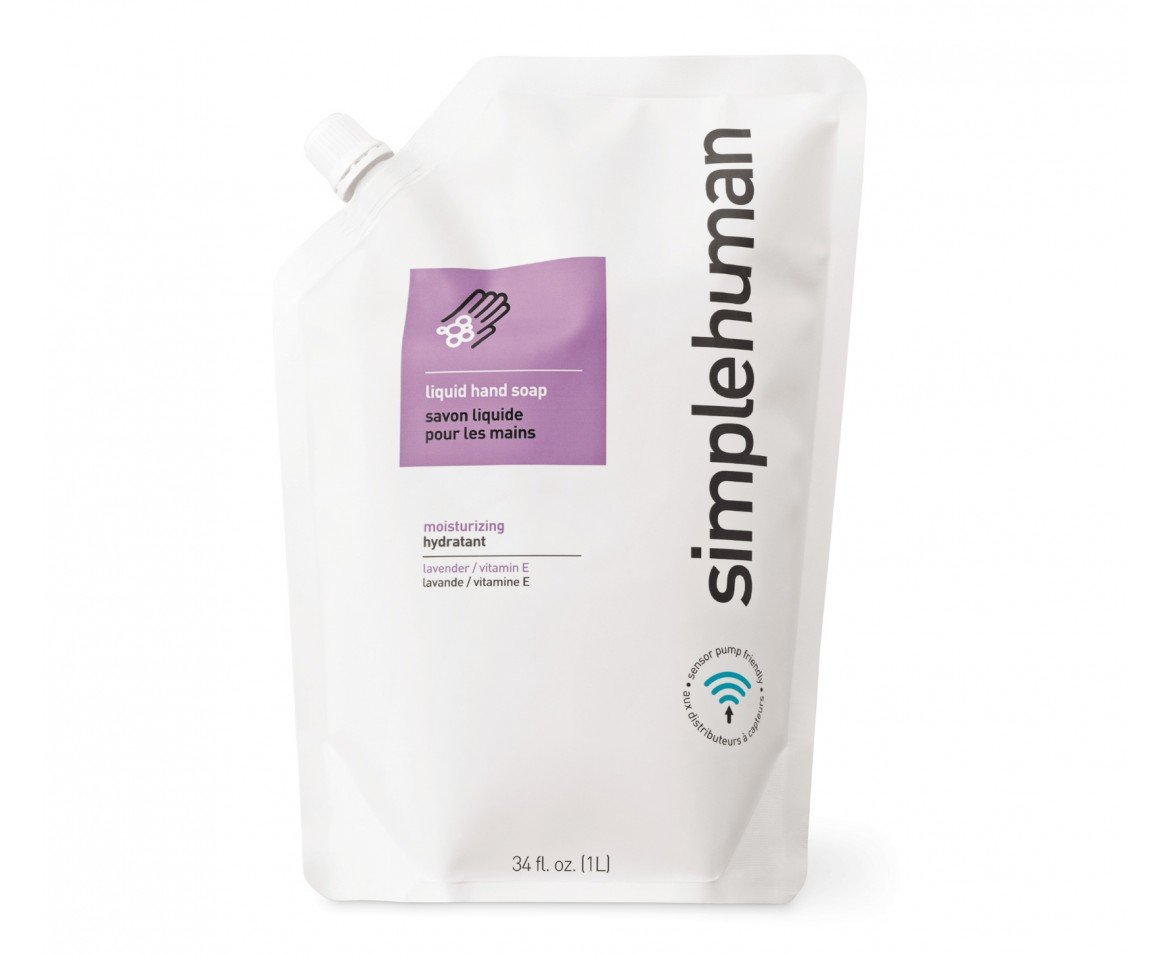 simplehuman 34 fl. oz. Moisturizing Liquid Hand Soap Refill Pouch