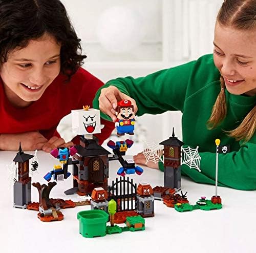super mario king boo lego
