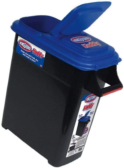Buddeez 03701B Original Kingsford Charcoal Kaddy, 32QT, Black : Garden & Outdoor