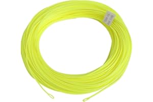 Kylebooker Floating 100FT Fly Fishing Line Weight Forward Design with Welded Loop (3F,4F,5F,6F,7F,8F)