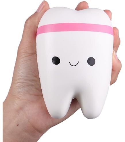 Aazon.co: Hungdao 2 Pieces Jubo Tooth Slow Rising Fake Tooth Anxiety...