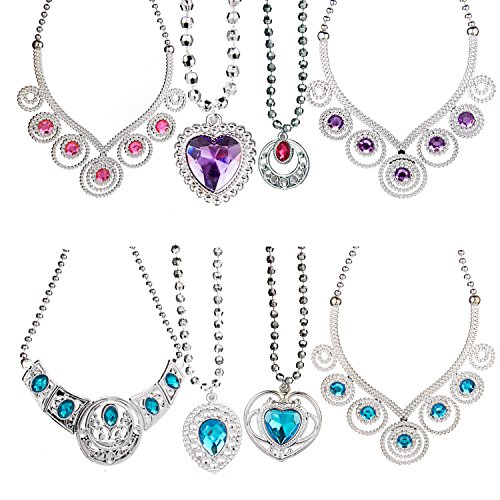 image for WATINC Princess Pretend Jewelry Toy,Girl’s Easter Tiara Dress Up Pla