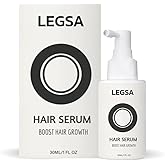 Legsa Hair Growth Serum Concentrate - Rosemary, Redensyl, Anagain, Baicapil, Caffeine, Plant Keratin & Rice Water