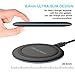 Wireless Charger, Yootech Wireless Charge Charging Pad for iPhone X, iPhone 8/ 8 Plus,Samsung Galaxy S8/S8 Plus,S7/S7 Edge,S6/S6 Edge,Note 8/Note 5[No AC Adapter][Ultra Slim][Sleep-friendly]