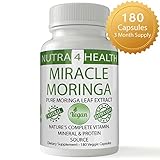 Moringa Capsules (3 MONTH SUPPLY) | Capsulas de Moringa | Moringa Tablets 100% NATURAL INDIA GROWN MORINGA OLEIFERA, Breastfeeding Vitamin Supplement - Moringa Leaf Extract Powder 1200mg