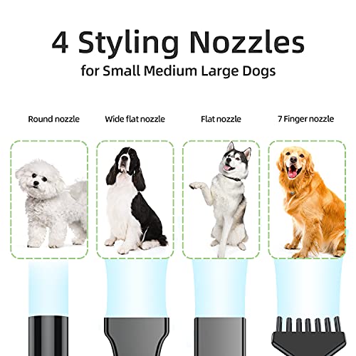 PetLife Dog Dryer 4.0HP Variable Speed Dog Hair Dryer, Dog Blow Dryer