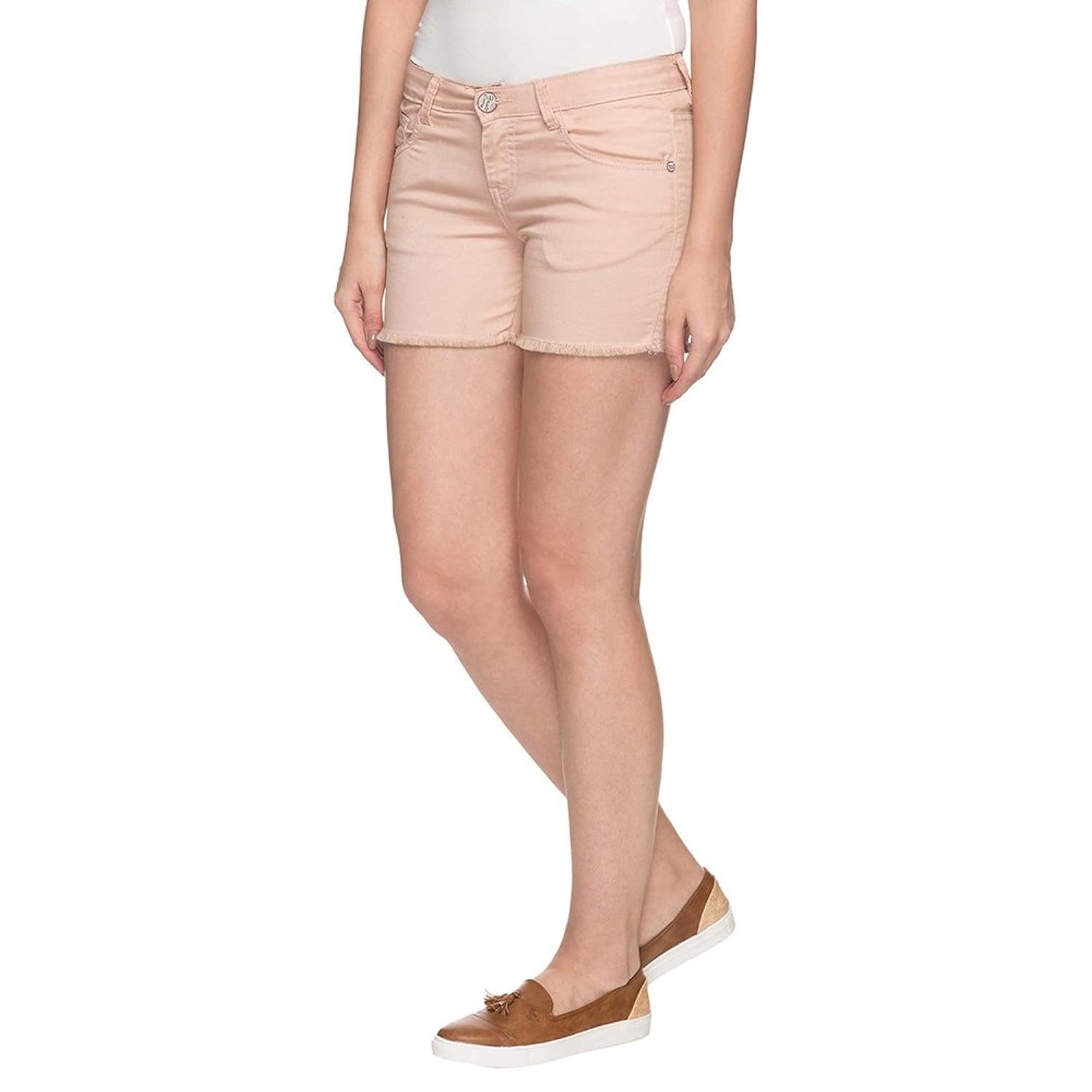 haute curry by shoppers stop womens 4 pocket solid shorts