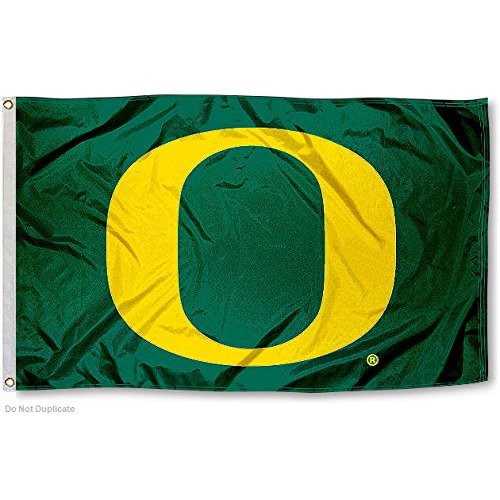 UO Oregon Ducks University Large College Flag