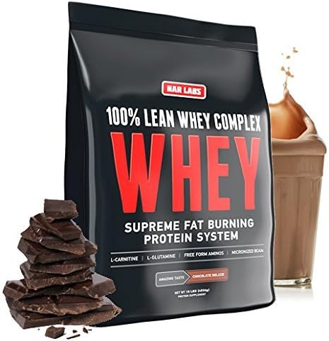 NAR LABS 100% Lean Whey Complex 10 pounds (Chocolate Deluxe) by NAR LABS