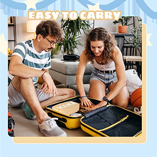 Sawjut Preppy Chenille Letter Patches Stuff Bag, Nylon Varsity Cosmetic Toiletry Bag with Zipper, Portable Skin Care Pouch Travel Make Up Skincare Organizer for Girls Women