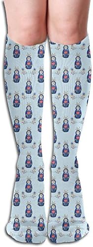 Russian Doll Adults Fun Knee Socks Camp High Knee-high Long Tube Socks