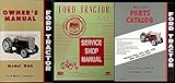 1953-1955 Ford NAA Tractor 3 Manual SET Reprint