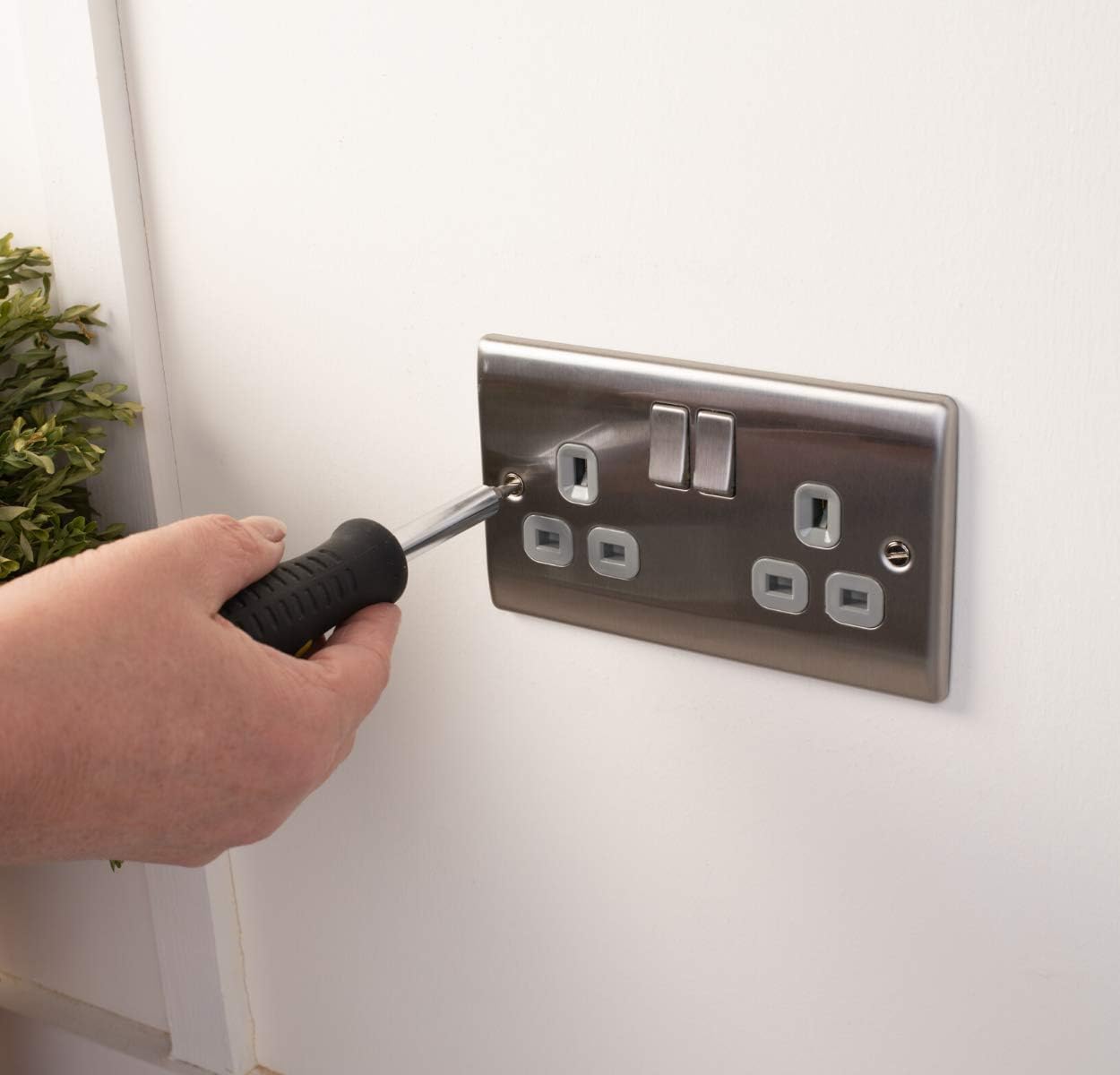 SocketLoc UK Electrical Key Lockable Twin Plug Socket Protector Cover