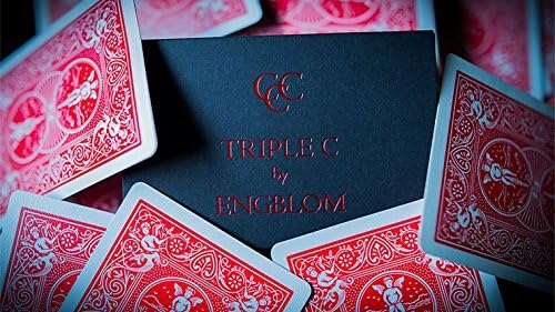 Christian Engblom Magic Tricks | Triple C (Red Gimmicks and Online Instructions) by trick | Card Magic| Close Up