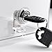 MaxGear Acrylic Donation Box with Lock and Sign Holder Clear Ballot Box with Lock (6.25