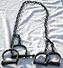 Collectible Badges Iron Georgetown County Plantation Leg Irons Handcuffs Costume Prop