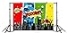 Yeele 10x8ft Cartoon Comic City Super Hero Photography Backdrop Vinyl Humor Abstract Superhero Baby Shower Photo Background For Girl Kid Birthday Party Photo Video Shoot Studio Prop Wallpaper
