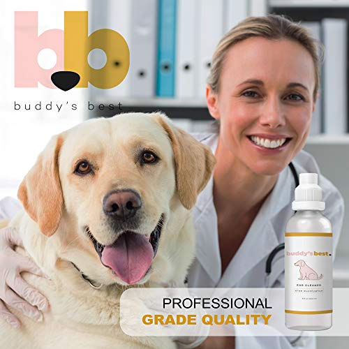 Buddy's Best, Dog Ear Cleaner Solution Pet and Puppy Ear Wax Remover