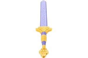 OPPWONG 3D Printing Sword Toy, Role Playing Sword Cosplay Prop, Durable Design for Cosplay Enthusiasts Comic Conventions, Yel