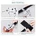 homeasy Bike Phone Mount Universal, Bicycle Holder Handlebar Cellphone Adjustable Fall Prevention, Fits iPhone Xs|XS Max, XR, X, 8 | 8 Plus, Galaxy S9, Holds Phones from 3.5-7