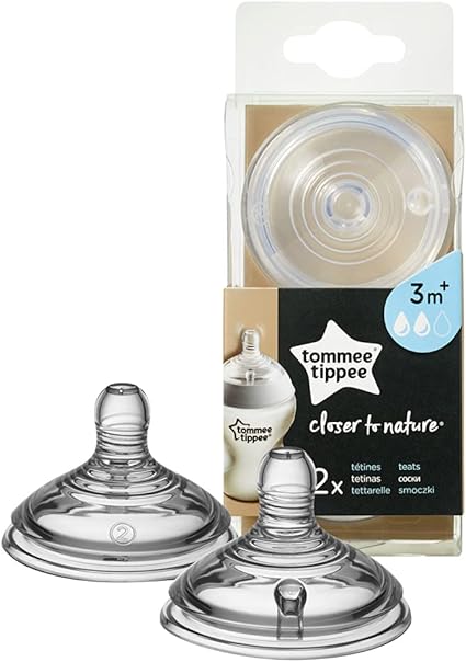 Tommee Tippee Tetine Debit Moyen X 2 Amazon Fr Bebes Puericulture