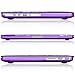 Kuzy - Compatible with MacBook Pro 13.3 inch Case Older Version Release 2015-2012 Rubberized Hard Cover for Model A1502 / A1425 with Retina Display Shell Plastic - Lace Purple