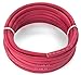 EWCS 2 Gauge Premium Extra Flexible Welding Cable 600 Volt - Red - 25 Feet - Made in The USA