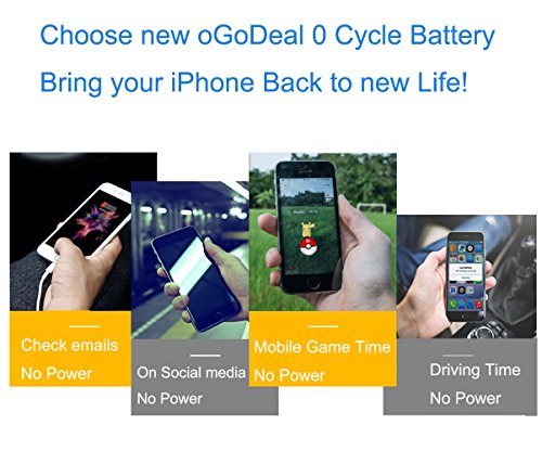 image for oGoDeal.US Ogodeal Battery Replacement for Model iP 4S with Full Set R