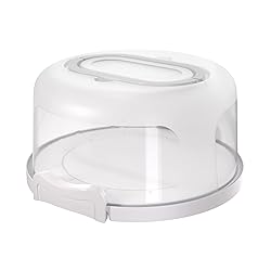 Top Shelf Elements Round Cake Carrier Two Sided