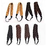 CoolCos Sythentic Five Strands Braided Hair Plaited Hair Braid Hair Accessories Hair Headband