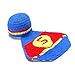 CX-queen® Newborn Superman Infant Baby Knit Crochet Handmade Photography Photo Props