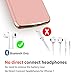 iPhone 7 Battery Case ,Joyroom Ultra Slim Extended Battery Case for iPhone 7 with 2300mAh Capacity Portable Charger Case (Rose Gold)