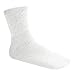 Falari 6 or 12-Pack Diabetic Socks Quarter Ankle Unisex Physicians Approved Socks (10-13 Men Size, 12-Pack White)