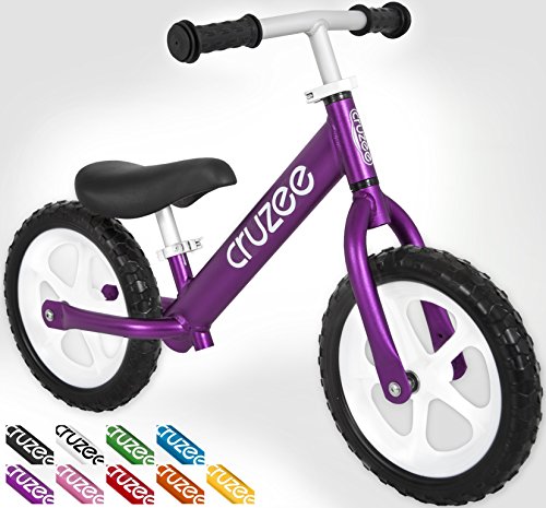 New Cruzee UltraLite Balance Bike (4.4 lbs) for Ages 1.5 to 5 Years