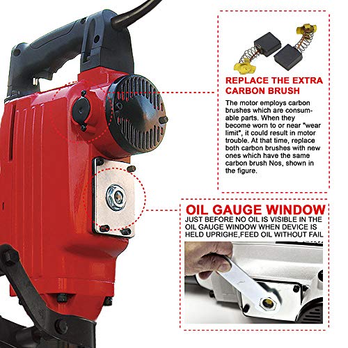Toolman 14.0A Electric Demolition Jack Hammer concrete breaker with case, goggles and gloves LT5105