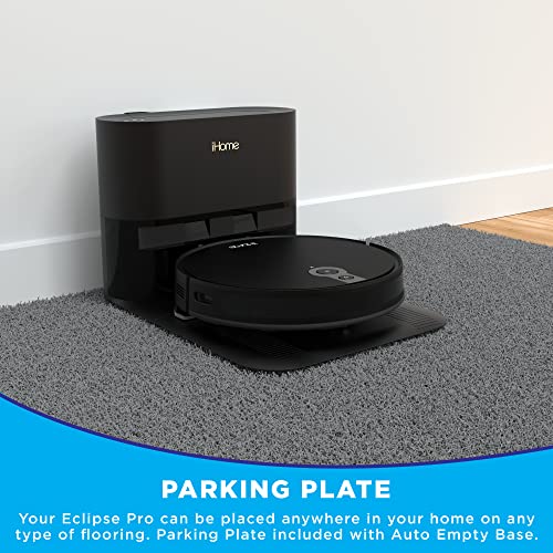 iHome AutoVac Eclipse Pro 3in1 Robot Vacuum and Vibrating Mop with