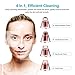 [Upgraded] YiFi-Tek Blackhead Remover, USB Rechargeable Comedo Vacuum Suction Remover, Electric Skin Cleanser Blackhead Extractor kit, Skin Pore Cleaner with 4 Replaceable Suction Heads