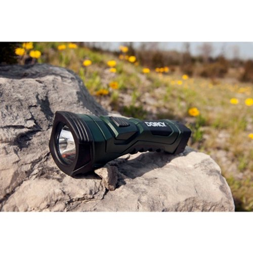 Dorcy 190-Lumen CyberLight Durable LED Flashlight with True Spot Reflector, Dark Green (41-4751) - Thumbnail 3