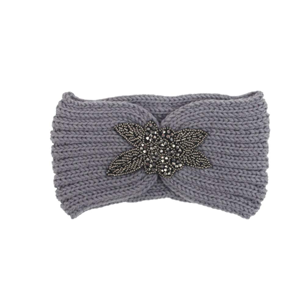 Minkissy Crochet Tiara Headpiece Crochet Hair Band Crochet Headwear Crochet Ear Warmer Wool Crochet Head Warmer Crochet Bow Headband Crochet Twisted Headband Sports Headband Earpiece Winter