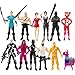 Ginkago Action Figures Cartoon Toys Anime Collection Decoration Children Gift (12pc)