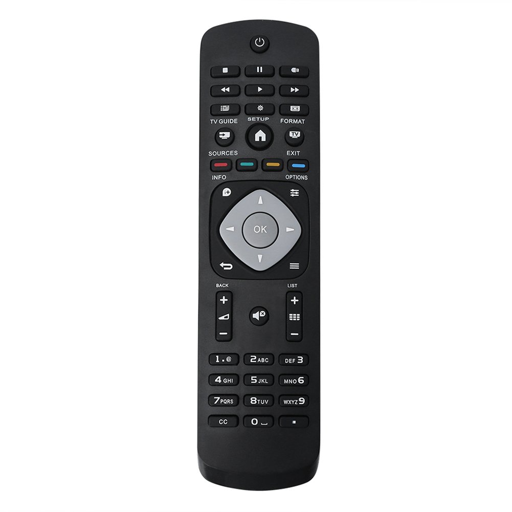 Yoidesu Universal Remote Control for Philips LCD LED TV, TV Controller Replacement for most of Philips TV, with Innovative Keyboard